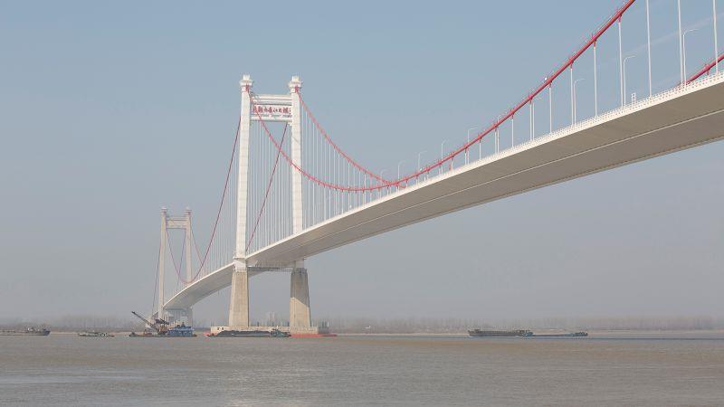 钢塔-郴州长江公路大桥钢塔